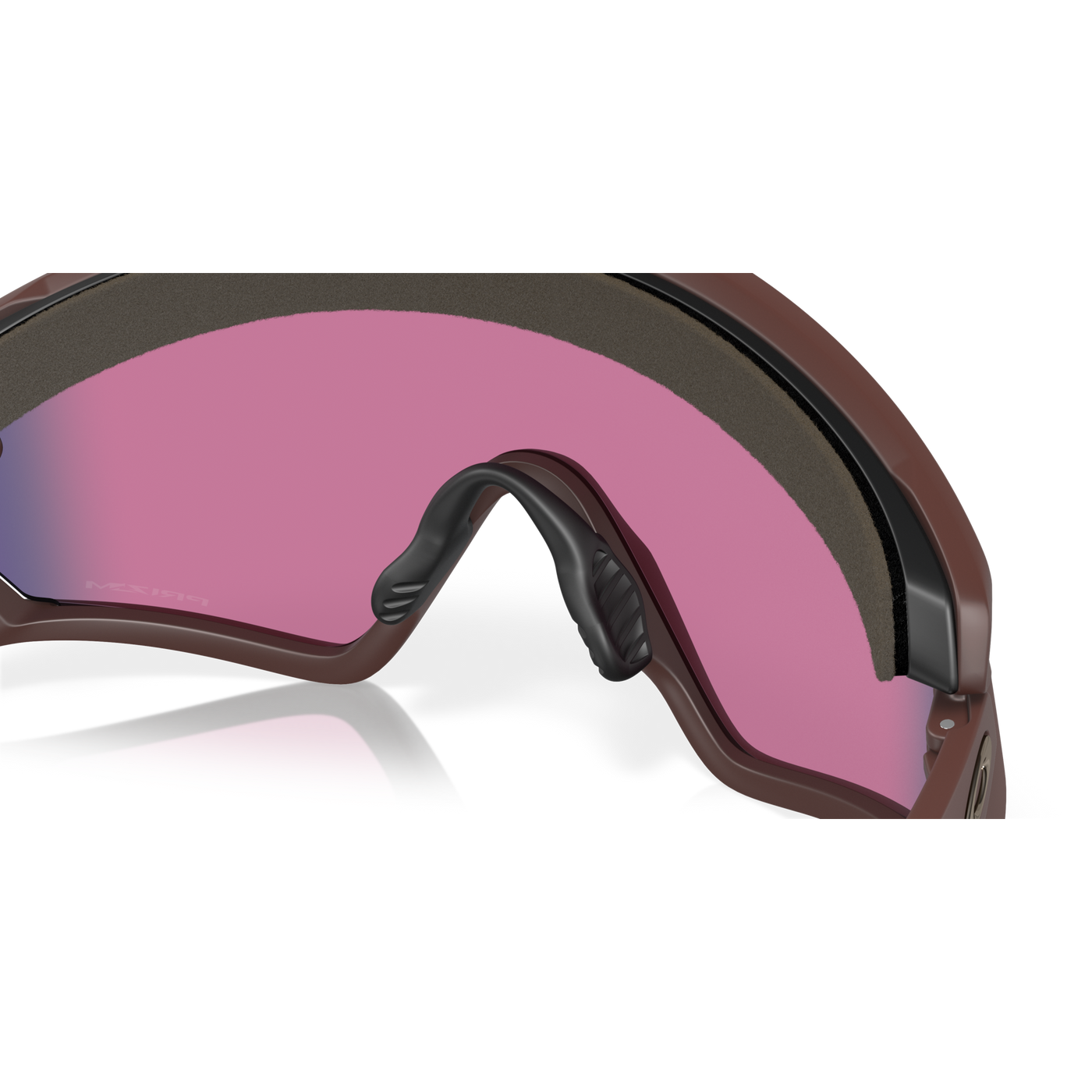 Oakley Wind Jacket Prizm Road Lenses, Matte Grenache Frame - Cyclop.in