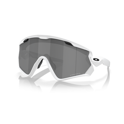 Oakley Wind Jacket 2.0 Prizm Black Lenses, Matte White Frame - Cyclop.in