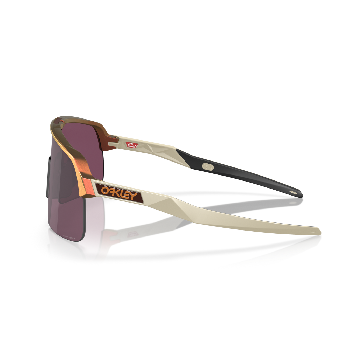 Oakley Sutro Lite Prizm Road Black Lenses, Matte Red Gold Colorshift Frame (Chrysalis Collection) - Cyclop.in