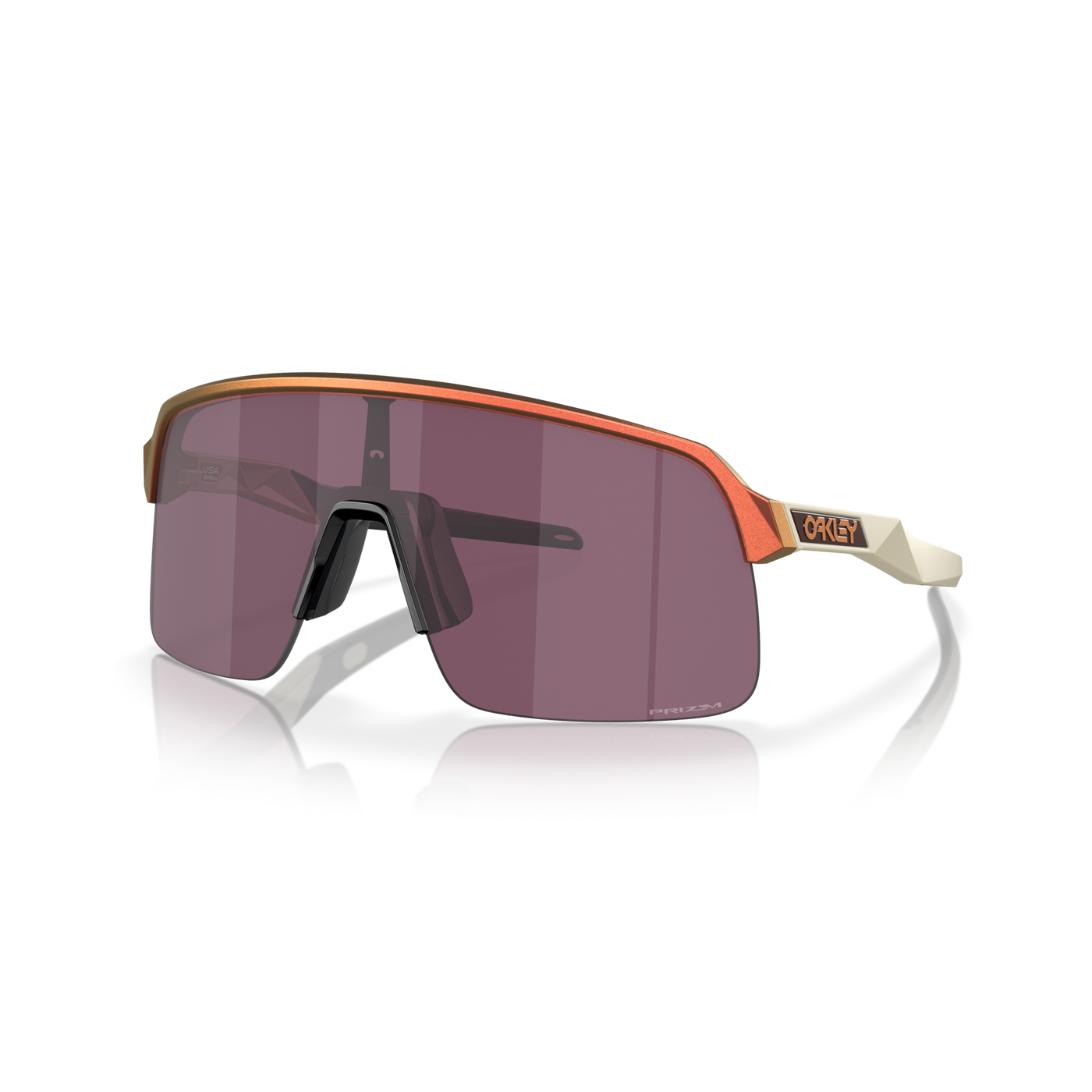 Oakley Sutro Lite Prizm Road Black Lenses, Matte Sand Frame - Cyclop.in