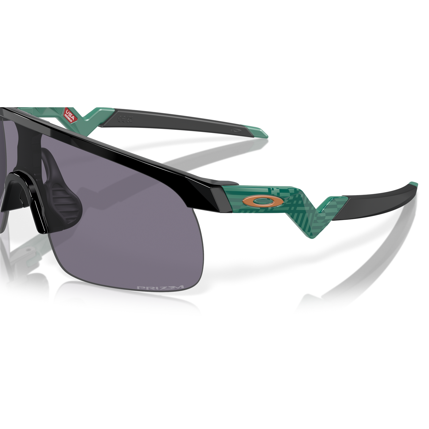 Oakley Resistor Prizm Grey Lenses, Black Frame - (Youth Fit) Introspect Collection - Cyclop.in