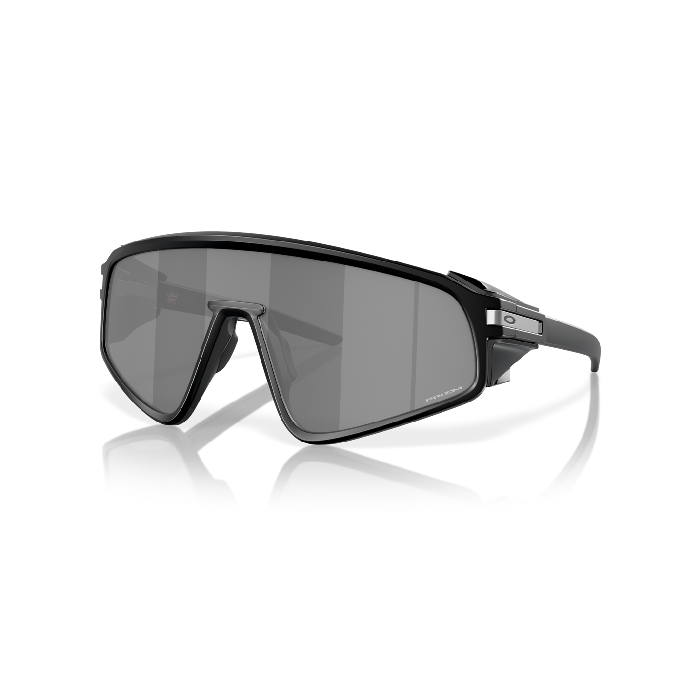 Oakley Latch Panel Prizm Black Lenses, Matte Black Frame - Cyclop.in