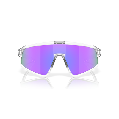 Oakley Latch Panel Prizm Violet Lenses, Matte Clear Frame - Cyclop.in