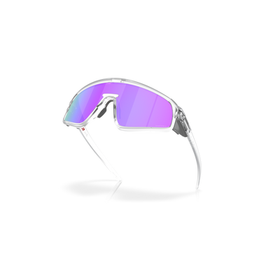 Oakley Latch Panel Prizm Violet Lenses, Matte Clear Frame - Cyclop.in