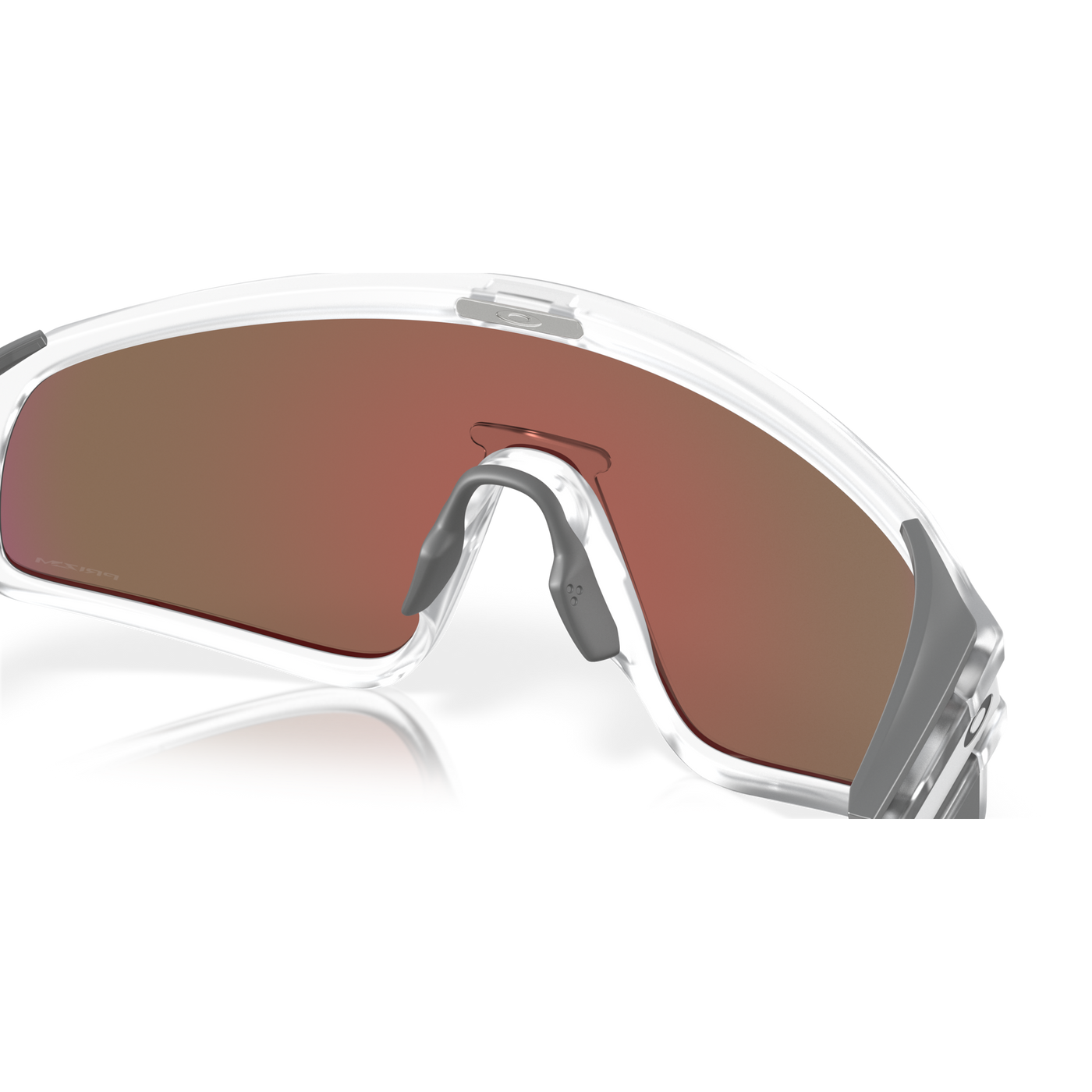 Oakley Latch Panel Prizm Violet Lenses, Matte Clear Frame - Cyclop.in