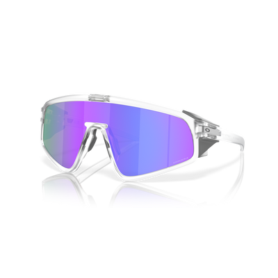 Oakley Latch Panel Prizm Violet Lenses, Matte Clear Frame - Cyclop.in