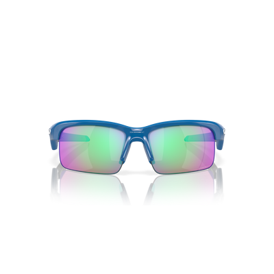 Oakley Capacitor Prizm Golf Lenses, Polished Sapphire Frame - (Youth Fit) - Cyclop.in