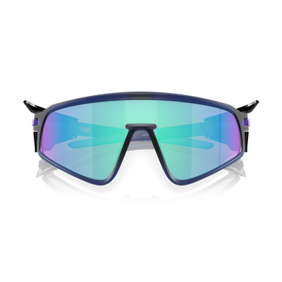 Oakley Latch Panel Prizm Sapphire Lenses, Matte Transparent Navy Frame - Cyclop.in