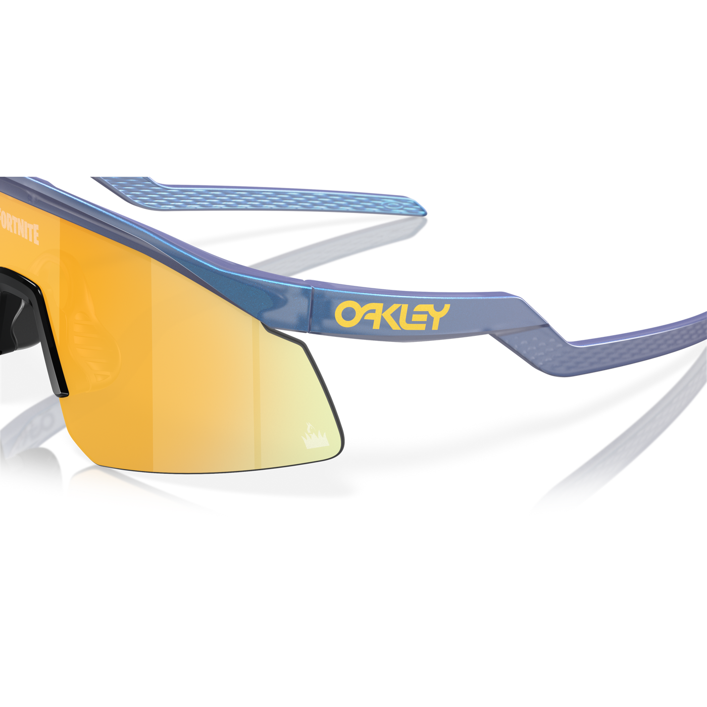 Oakley X Fortnite Hydra Prizm 24K Lenses, Matte Cyan & Blue & Clear Shift Frame - Cyclop.in