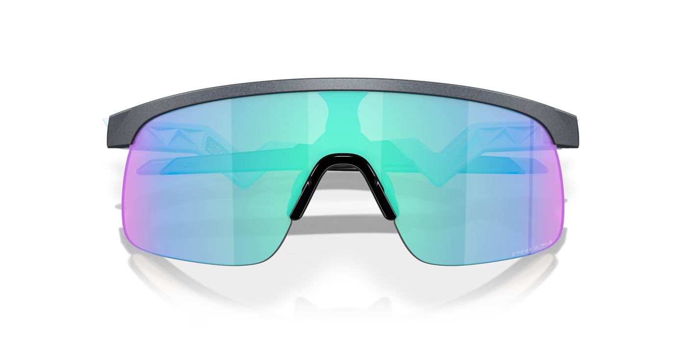 Oakley Resistor Youth Azul Acero Prizm Sapphire Lenses, Blue Steel Frame (Youth Fit) - Cyclop.in