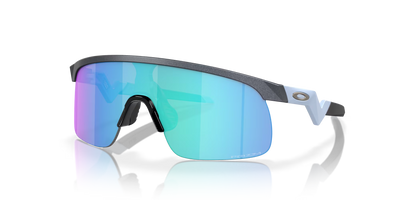 Oakley Resistor Youth Azul Acero Prizm Sapphire Lenses, Blue Steel Frame (Youth Fit) - Cyclop.in