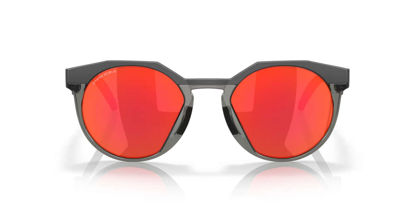 Oakley HSTN Prizm Ruby Lenses,  Matte Carbon Frame - Cyclop.in