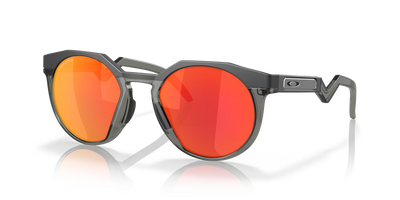 Oakley HSTN Prizm Ruby Lenses,  Matte Carbon Frame - Cyclop.in