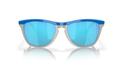 Oakley Frogskins Hybrid Prizm Sapphire Lenses,  Primary Blue/Cool Grey Frame - Cyclop.in