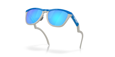 Oakley Frogskins Hybrid Prizm Sapphire Lenses,  Primary Blue/Cool Grey Frame - Cyclop.in