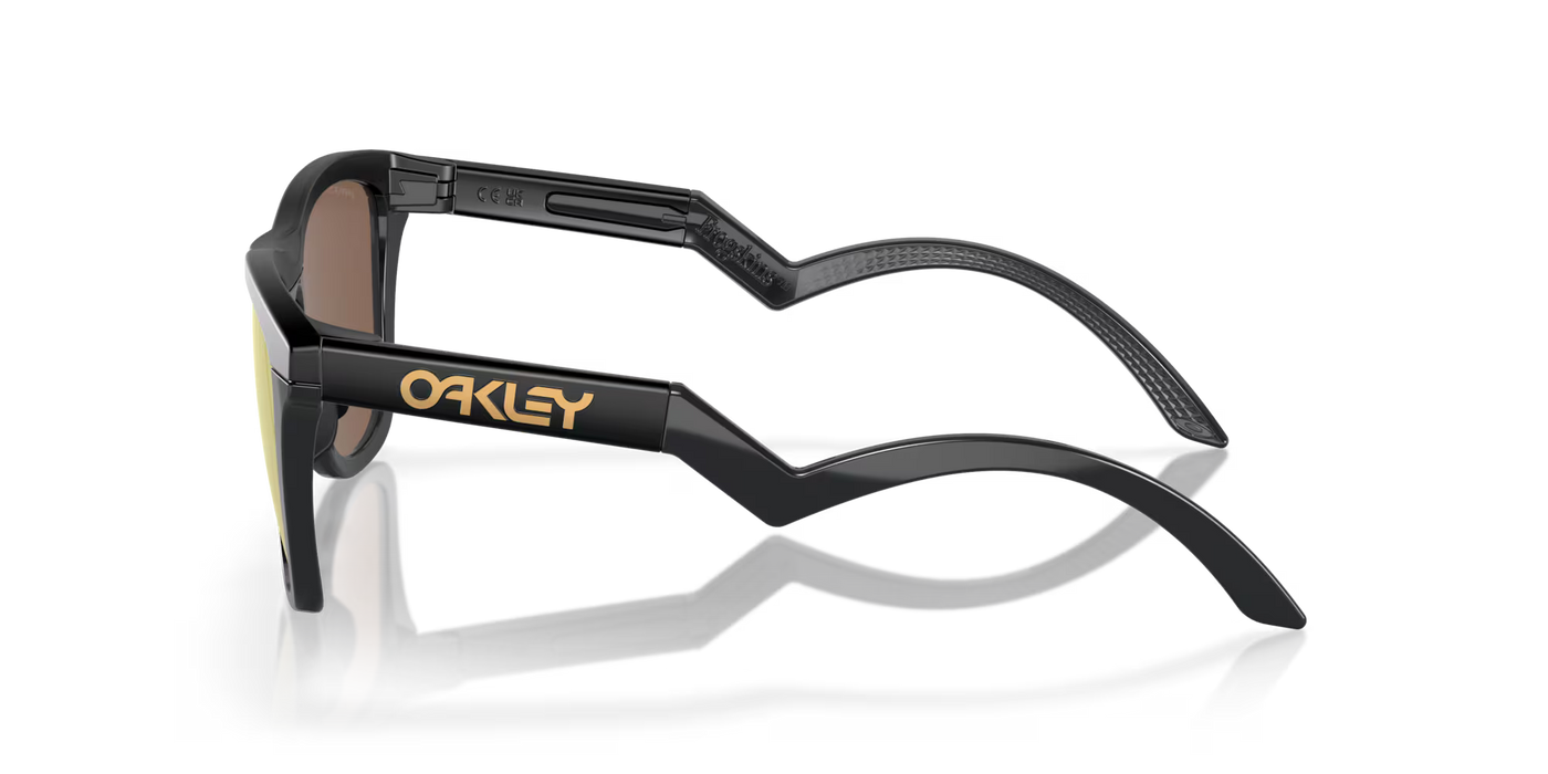 Oakley Frogskins Hybrid Prizm 24k Polarized Lenses, Matte Black Frame - Cyclop.in