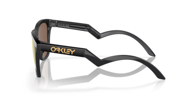 Oakley Frogskins Hybrid Prizm 24k Polarized Lenses, Matte Black Frame - Cyclop.in