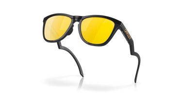 Oakley Frogskins Hybrid Prizm 24k Polarized Lenses, Matte Black Frame - Cyclop.in