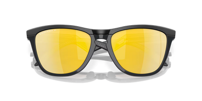 Oakley Frogskins Hybrid Prizm 24k Polarized Lenses, Matte Black Frame - Cyclop.in