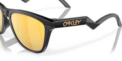 Oakley Frogskins Hybrid Prizm 24k Polarized Lenses, Matte Black Frame - Cyclop.in