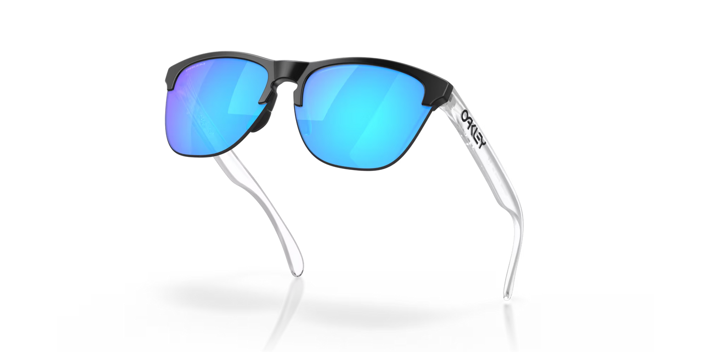 Oakley Frogskins Lite Prizm Sapphire Lenses, Matte Black Frame - Cyclop.in