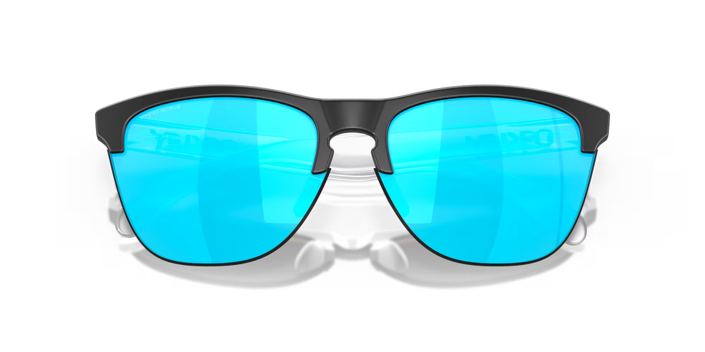 Oakley Frogskins Lite Prizm Sapphire Lenses, Matte Black Frame - Cyclop.in