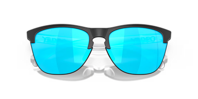 Oakley Frogskins Lite Prizm Sapphire Lenses, Matte Black Frame - Cyclop.in