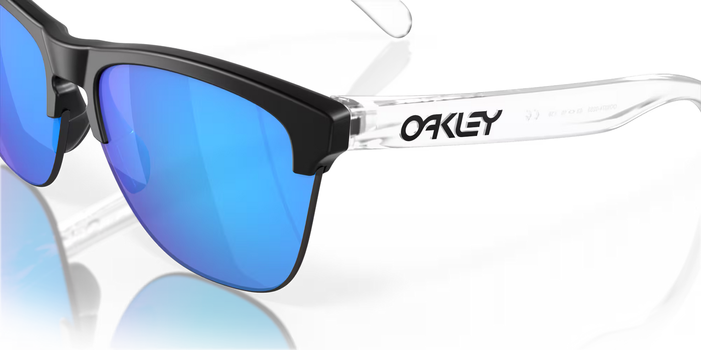 Oakley Frogskins Lite Prizm Sapphire Lenses, Matte Black Frame - Cyclop.in