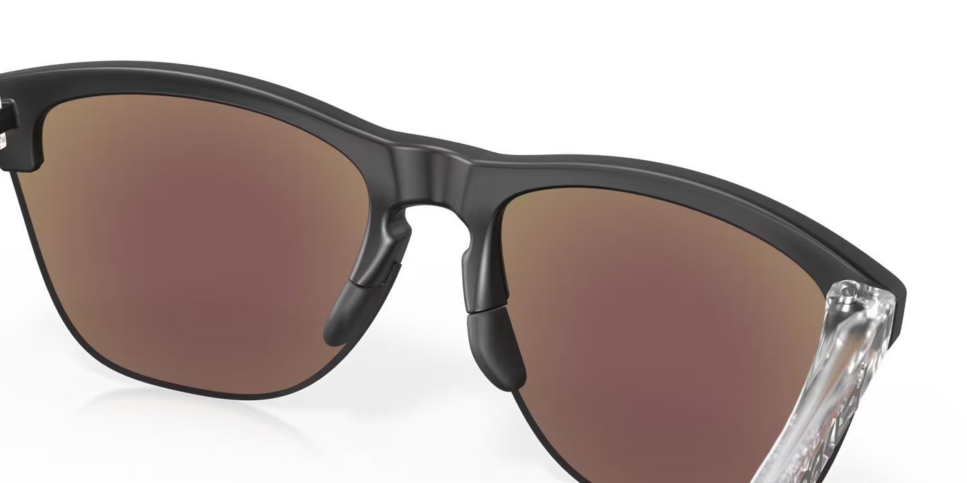 Oakley Frogskins Lite Prizm Sapphire Lenses, Matte Black Frame - Cyclop.in