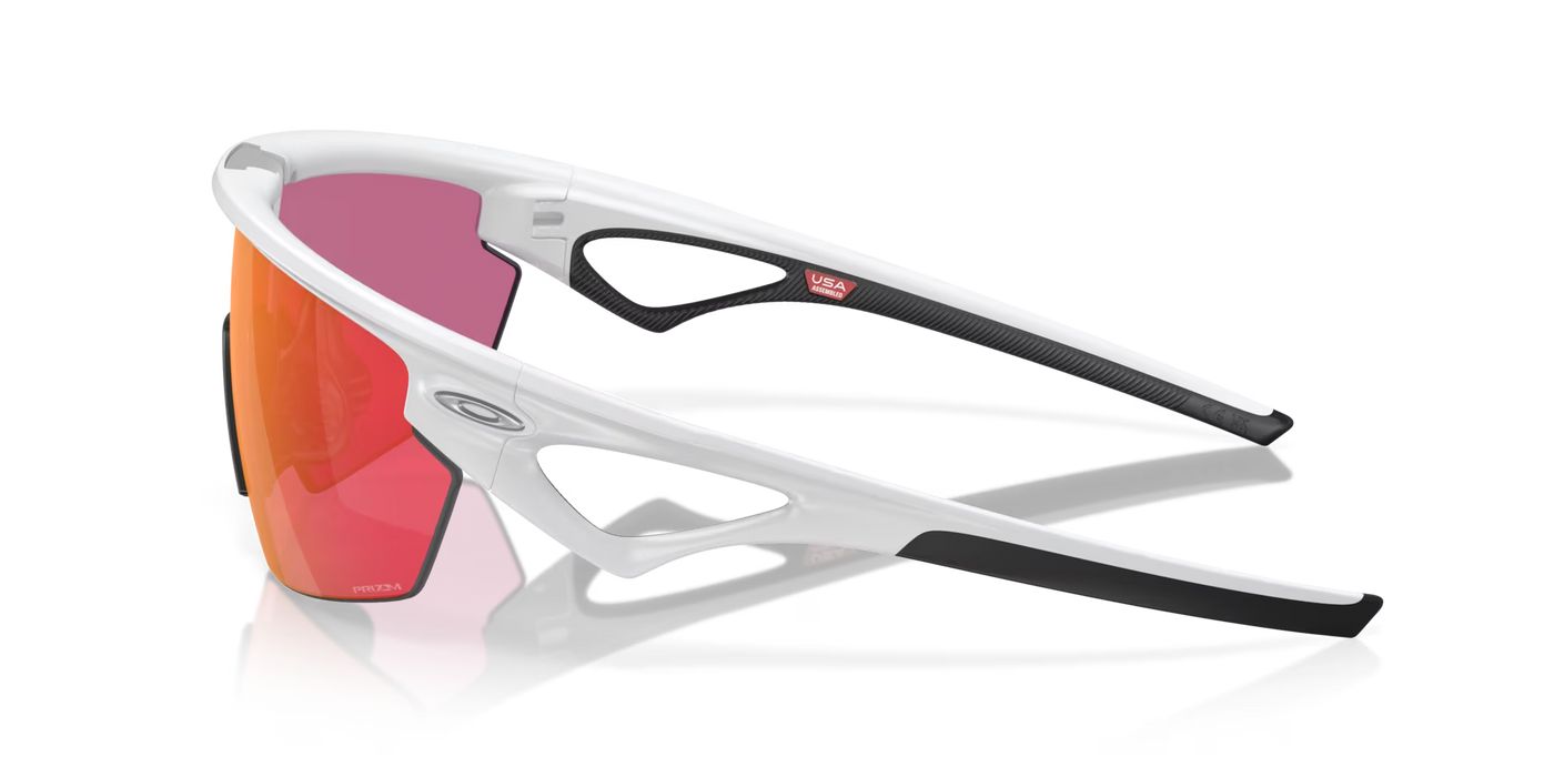 Oakley Sphaera Prizm Field Lenses, Matte White Frame - Cyclop.in