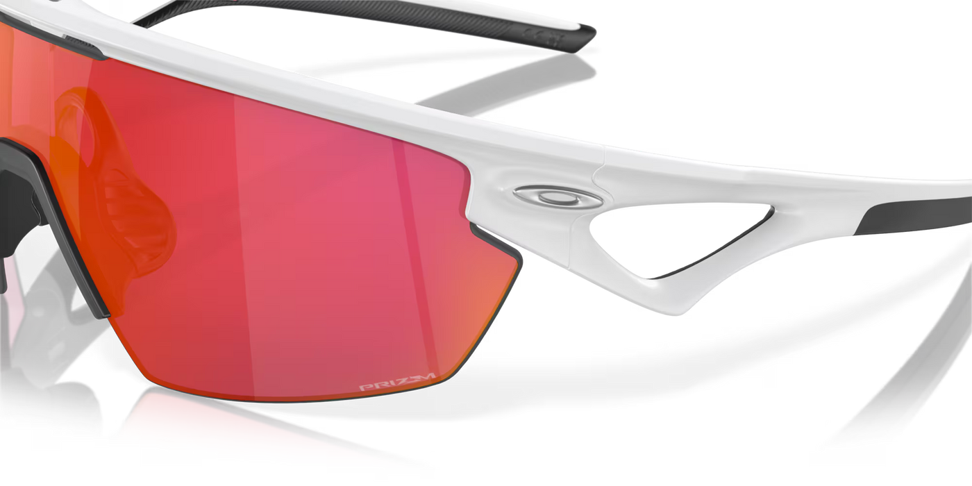 Oakley Sphaera Prizm Field Lenses, Matte White Frame - Cyclop.in