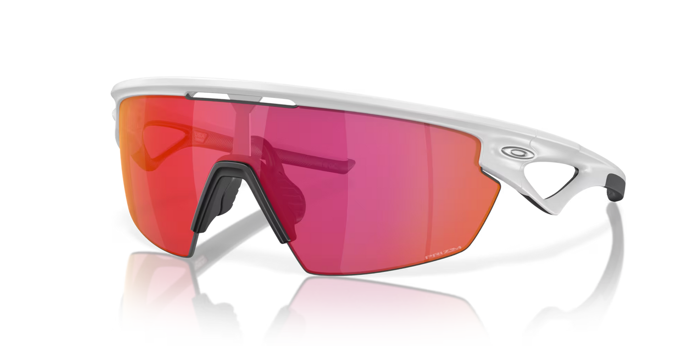 Oakley Sphaera Prizm Field Lenses, Matte White Frame - Cyclop.in