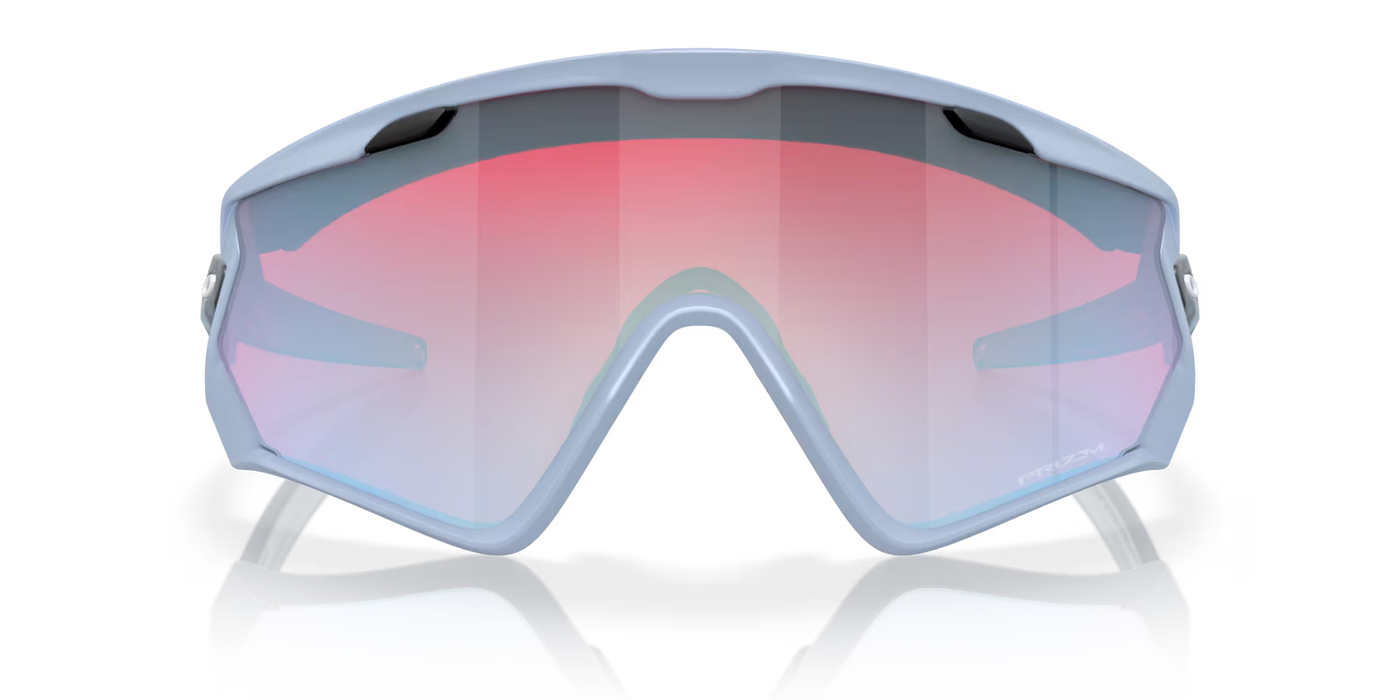 Oakley Wind Jacket 2.0 Prizm Snow Sapphire Lenses, Matte Translucent Stonewash Frame - Cyclop.in