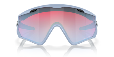 Oakley Wind Jacket 2.0 Prizm Snow Sapphire Lenses, Matte Translucent Stonewash Frame - Cyclop.in