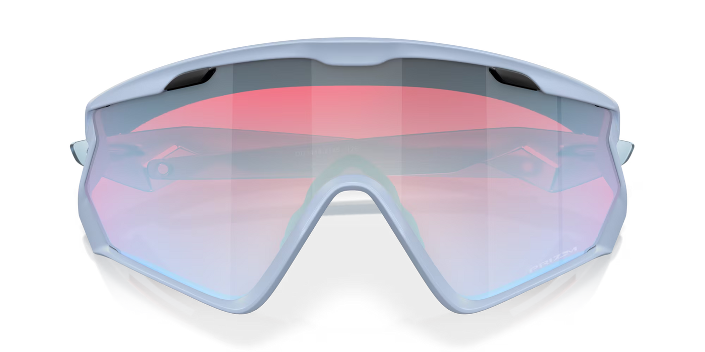 Oakley Wind Jacket 2.0 Prizm Snow Sapphire Lenses, Matte Translucent Stonewash Frame - Cyclop.in