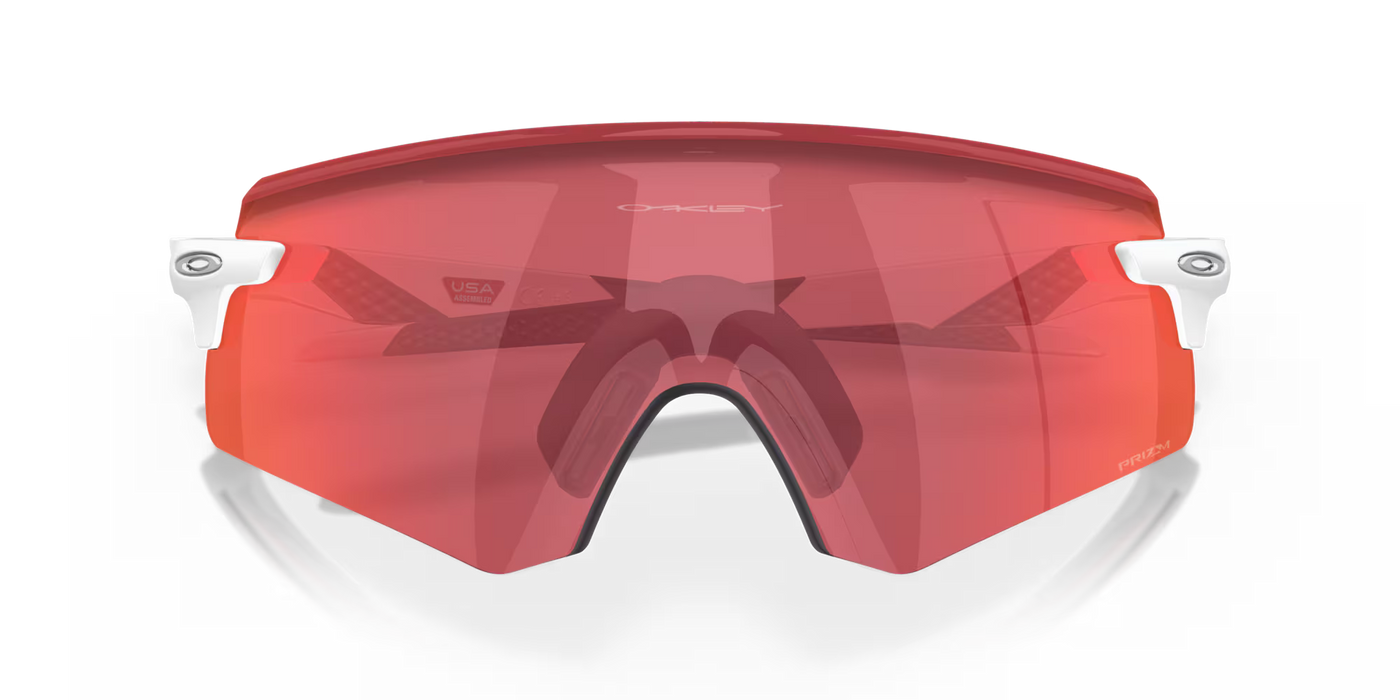 Oakley Encoder Prizm Trail Torch Lenses, Matte White Frame - Cyclop.in