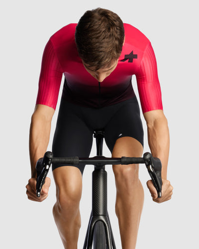 Assos Equipe RS S11 Men's Cycling Jersey - Lunar Red - Cyclop.in