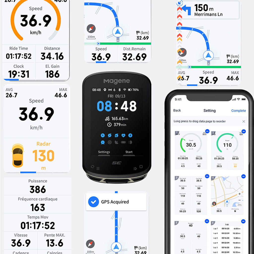 Magene C506SE GPS Bike Computer - Cyclop.in