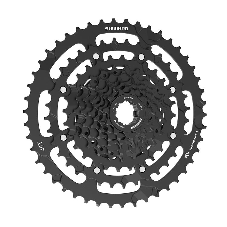 Shimano CUES CS-LG300-9 9-speed Linkglide Cassette - Cyclop.in