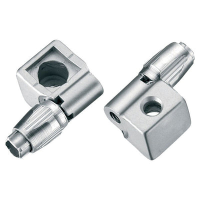 Cyclus Tools Cable Adjuster For Ergopower / Sti For Down Tube | Silver | Pair - Cyclop.in