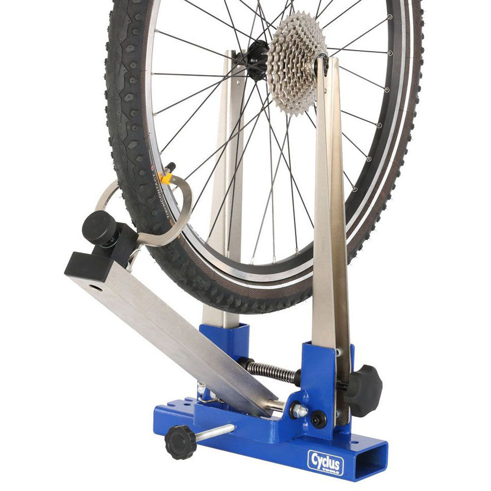 Cyclus Tools Workshop Wheel Truing Stand, For Wheel Size From 24" Up To 29" - Cyclop.in