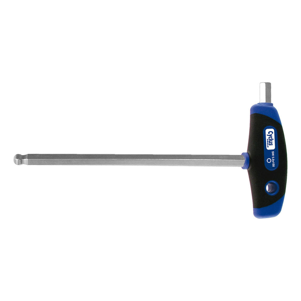 Cyclus Tools Hexagon Ball-End Box Spanner 8Mm With 200Mm Blade - Multicomponent T-Grip - Cyclop.in