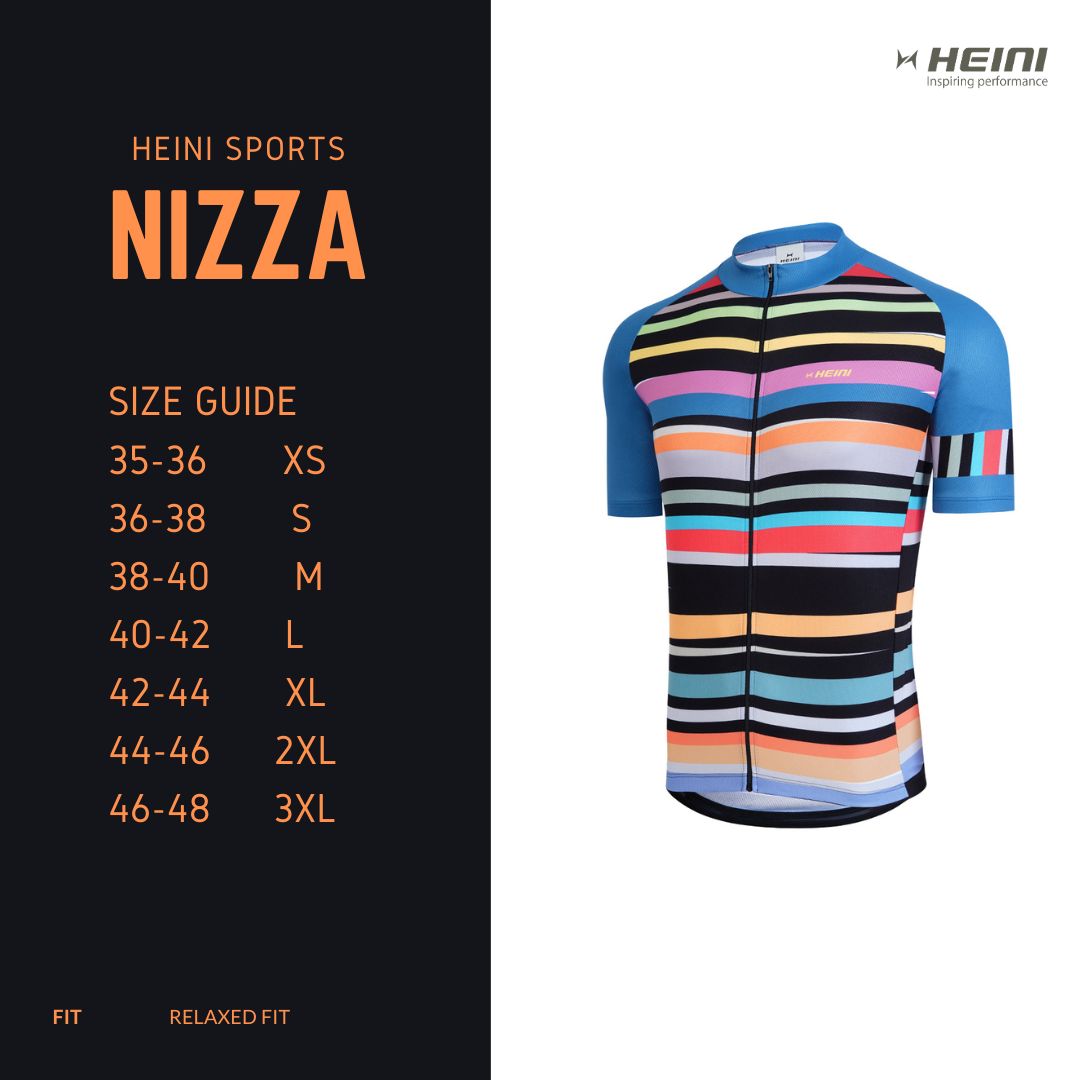 Heini Nizza 400 Men's Half Sleeves Jersey - Cyclop.in