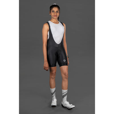 Apace Explore Women's Cycling Bib Shorts - Black 24 - Cyclop.in