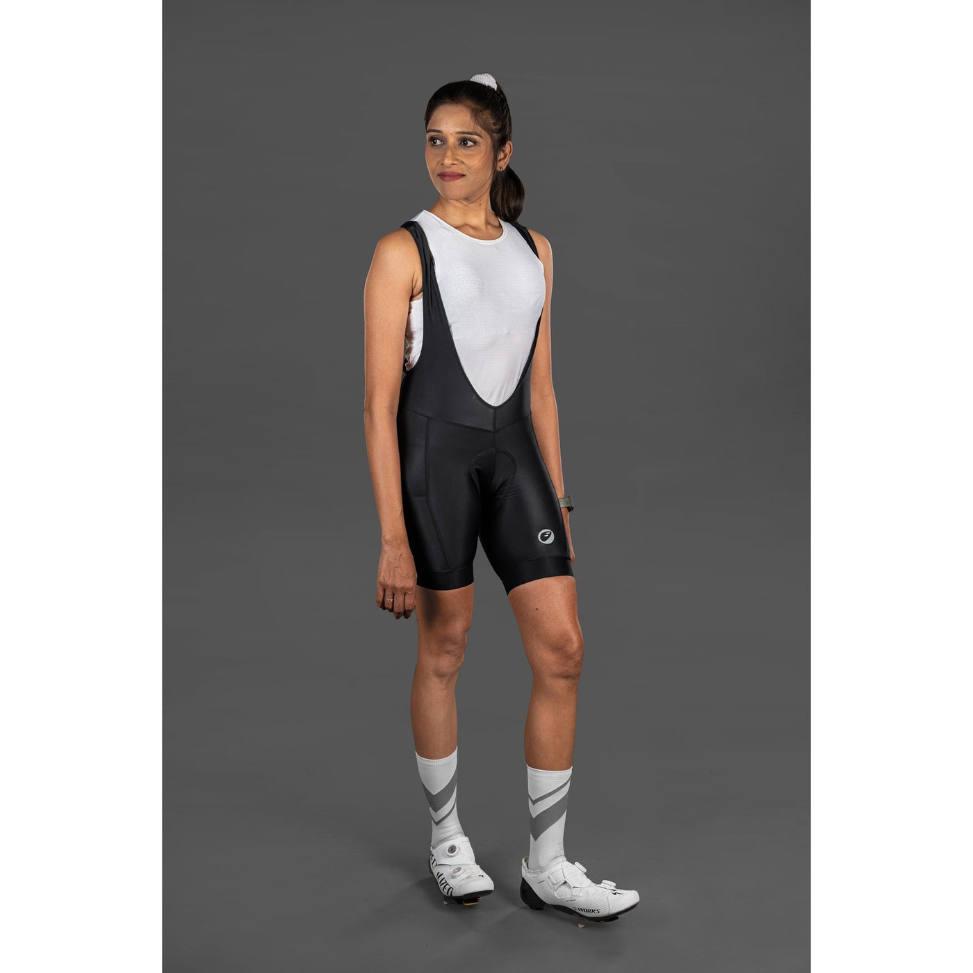 Apace Explore Women's Cycling Bib Shorts - Black 24 - Cyclop.in