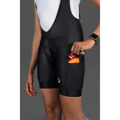 Apace Explore Women's Cycling Bib Shorts - Black 24 - Cyclop.in