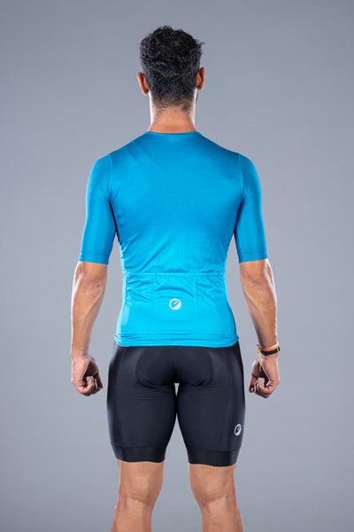 Apace Cruise Fit Cycling Jersey - Deep Sea - Cyclop.in