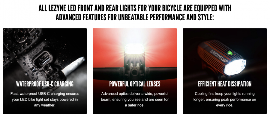 Lezyne Fusion Drive 500+ Front Light (with QPRO Mount) - Cyclop.in