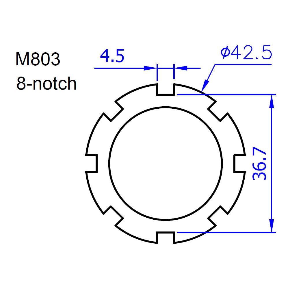 Icetoolz M803 Lockring Tool For Bosch Gen4 - Cyclop.in