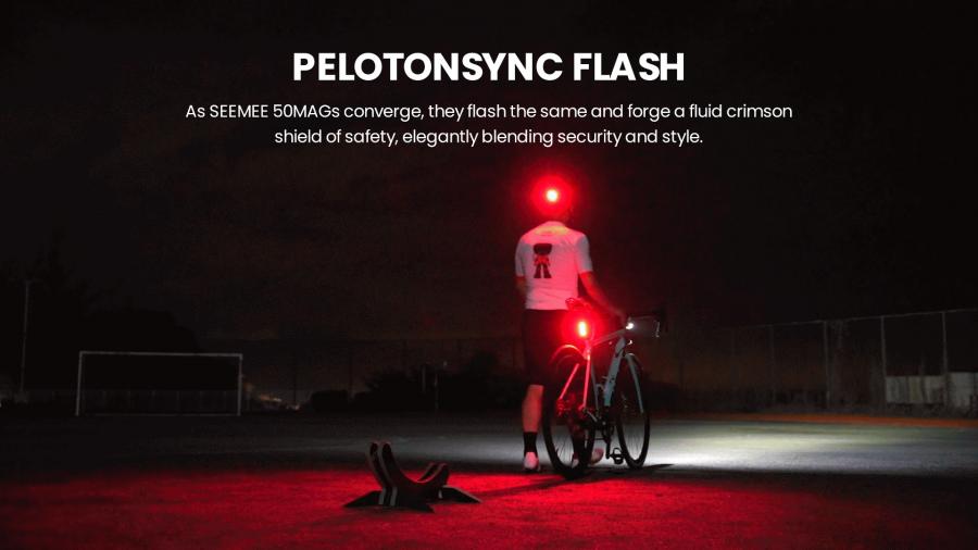 Magicshine SEEMEE 50 MAG Smart Magnetic Rear Light - 50 Lumens - Cyclop.in